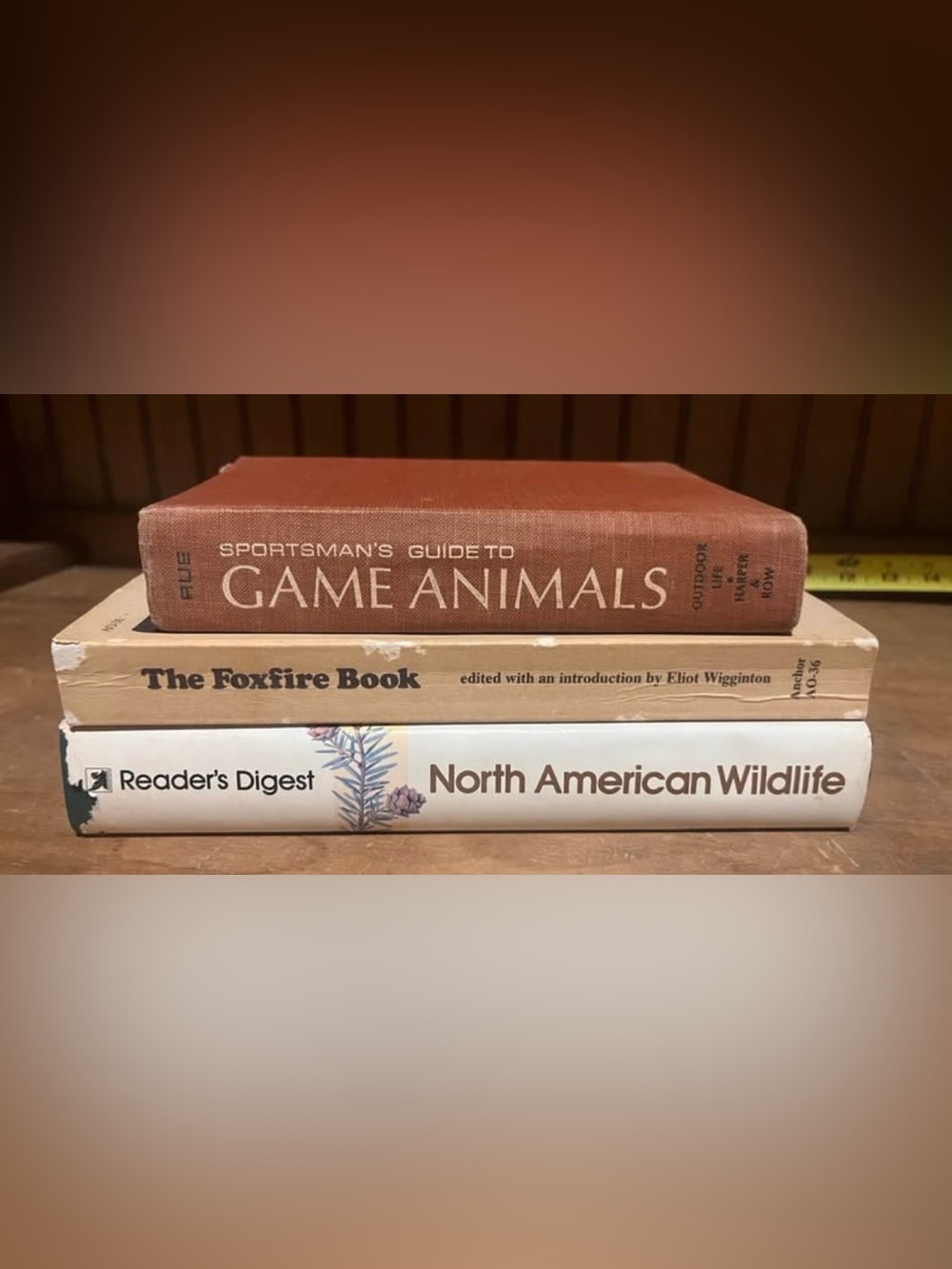 Vintage Animal Books